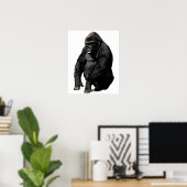 Poster Gorilla (Bureau à domicile)