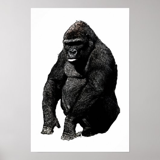 Poster Gorilla (Devant)
