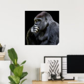 Poster Gorilla (Bureau à domicile)