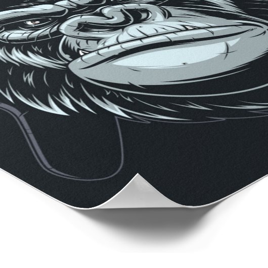 Poster Gorilla (Coin)