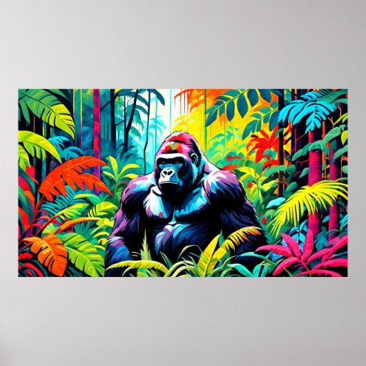 POSTER GORILLA 2 EST (Devant)