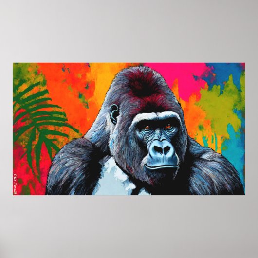 POSTER GORILLA 8 (Devant)