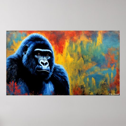 POSTER GORILLA 9 (Devant)
