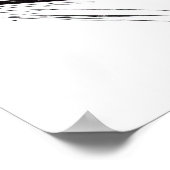 Poster Gorilla Ape Wild Nature Illustration Line Art épiq (Coin)