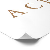 Poster Gorilla Bodybuilder Motivational Sepia (Coin)