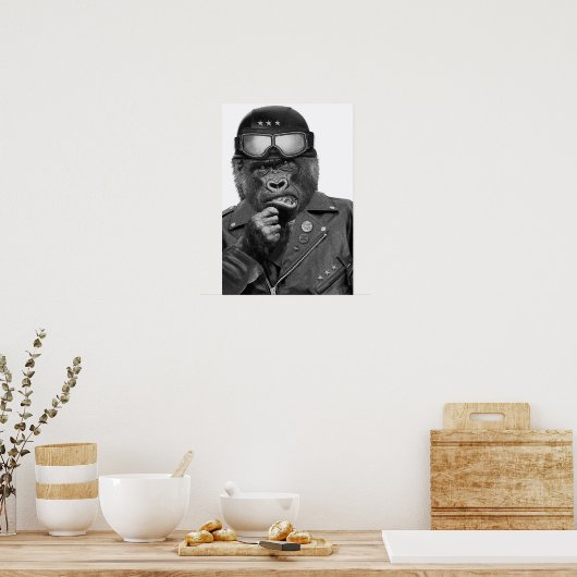 Poster Gorilla Guy (Cuisine)