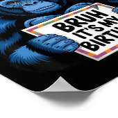 Poster Gorilla Jungle À Thème Anniversaire Fête Bruh Son  (Coin)