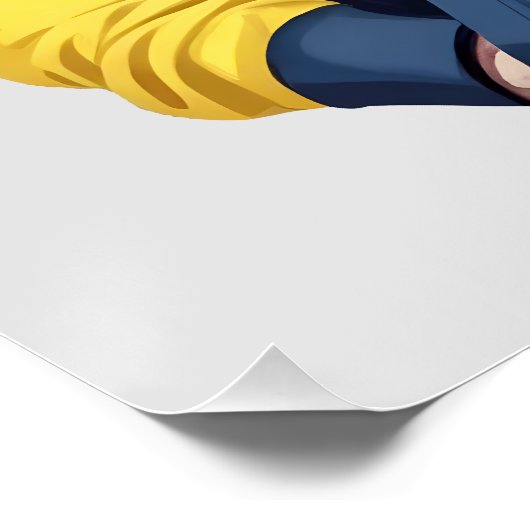 Poster Gorilla Portant un Sweat - shirt à capuche drôle C (Coin)