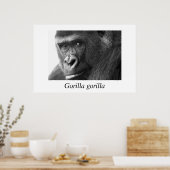 Poster Gorille-#1-Gorilla gorilla (Cuisine)