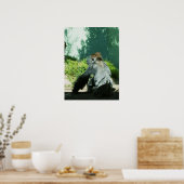 Poster Gorille pensive (Cuisine)