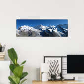 Poster Gornergrat Alpes suisses (Bureau à domicile)