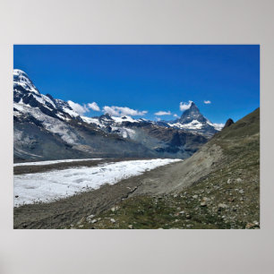 Poster Gornergrat et le Cervin