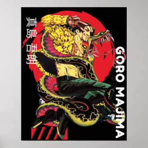 Poster Goro Majima Yakuza