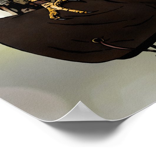 Poster Goshawk sur Glove (Coin)