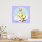 Poster Gosling : Je viens d'éclos (Cuisine)