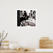 Poster Gossip Girl Black and White Group Graphisme (Cuisine)