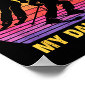 Poster Got Ped By My Daughter Funny Skiing Family  (Coin)