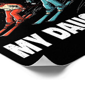 Poster Got Ped By My Daughter Funny Skiing Funny Family D (Coin)