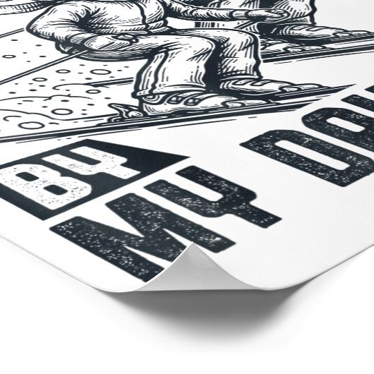 Poster Got Ped By My Daughter Funny Skiing Ski Dad Winter (Coin)