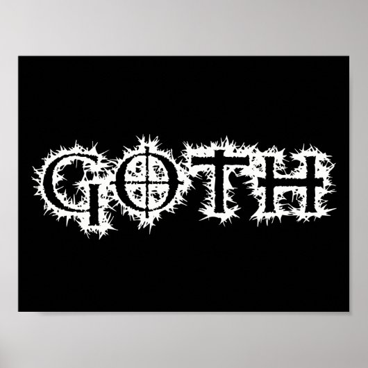 Poster Goth (Devant)