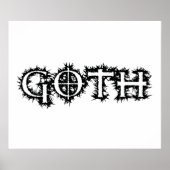 Poster Goth (Devant)