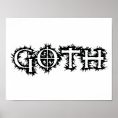 Poster Goth (Devant)