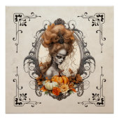 Poster Goth Déplaisante Citrouille (Devant)