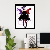 Poster Goth Fairy (Bureau à domicile)