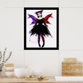 Poster Goth Fairy (Cuisine)