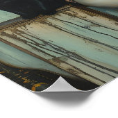 Poster Goth Fairy with Ghost Sitting on Toilet Quiret Art (Coin)