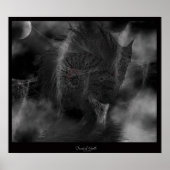 Poster Goth fractal (Devant)