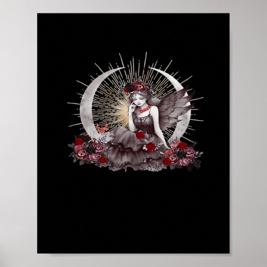 Poster Goth Girl Whimsigoth Classic (Devant)