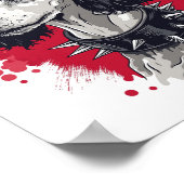 Poster Goth Poodle – Dark Aesthetic Dog (Coin)