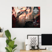 Poster Gotham Brûler (Bureau à domicile)