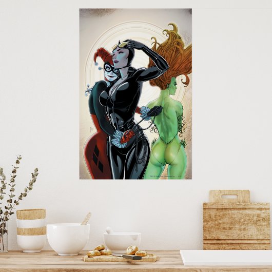 Poster Gotham City Sirens Cv4 (Cuisine)