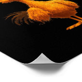 Poster Gothic F-Caw-F Crow Funny Humor (Coin)