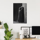 Poster Gothic Grim Reaper Wall Art Dark Academia (Bureau à domicile)