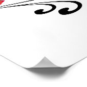 Poster Gothic Heart New Dad T-shirts et cadeaux (Coin)