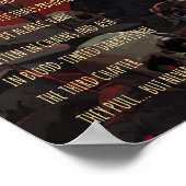 Poster Gothic Horror Chain Keeper Dark Fantasy Wall (Coin)