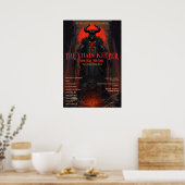 Poster Gothic Horror Chain Keeper Dark Fantasy Wall (Cuisine)