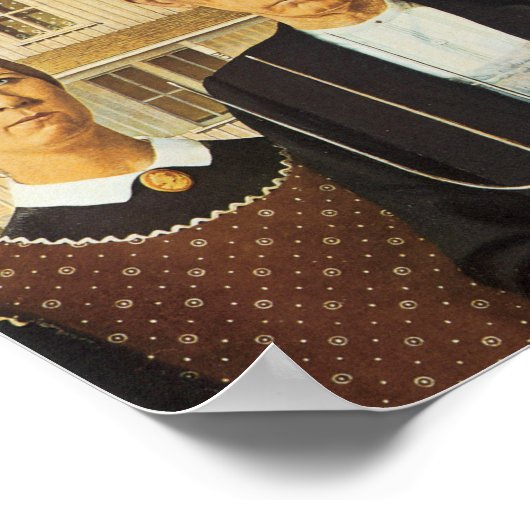 Poster gothique américain (Coin)