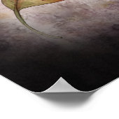 Poster Gothique Automne Fairy Imaginaire Art (Coin)