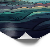 Poster Gothique Baboon Dreamscape (Coin)