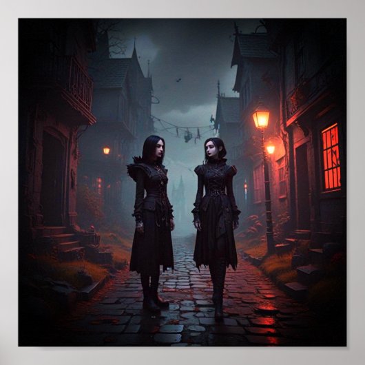 Poster Gothique Conserver ou concevoir votre propre (Devant)