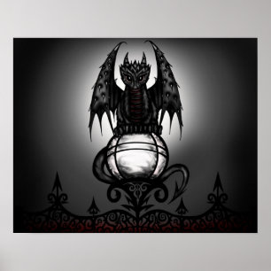 Poster gothique Dragon