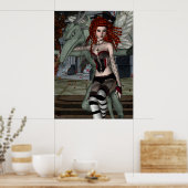 Poster Gothique Fae Series BRIDGETTE Imaginaire Art (Cuisine)