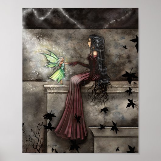 Poster gothique Fairy Imaginaire Art Imprimer (Devant)