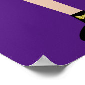 Poster Gothique Halloween Vampire Lady (Coin)