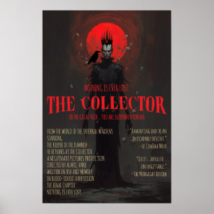 Poster Gothique Horreur Le Collectionneur Fantastique Dar