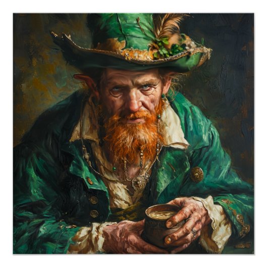 Poster Gothique Leprechaun (Devant)